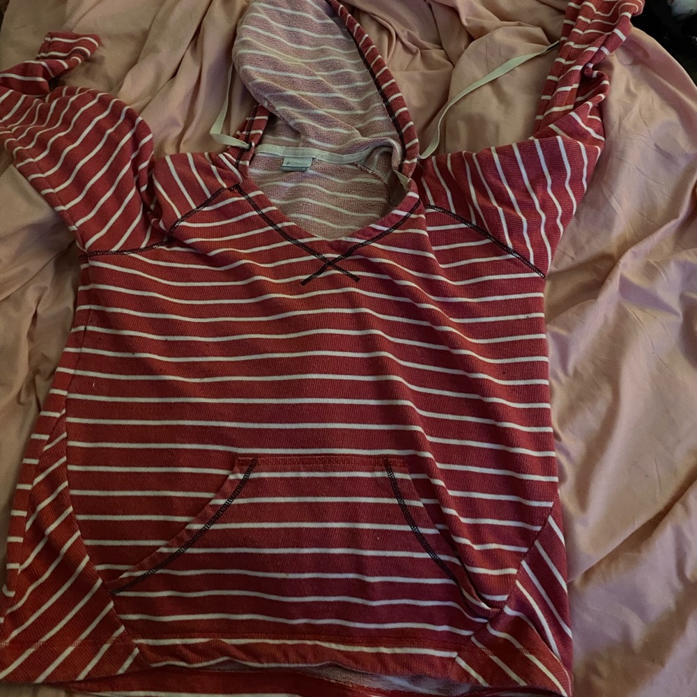 A sweater shirt/ jacket Columbia